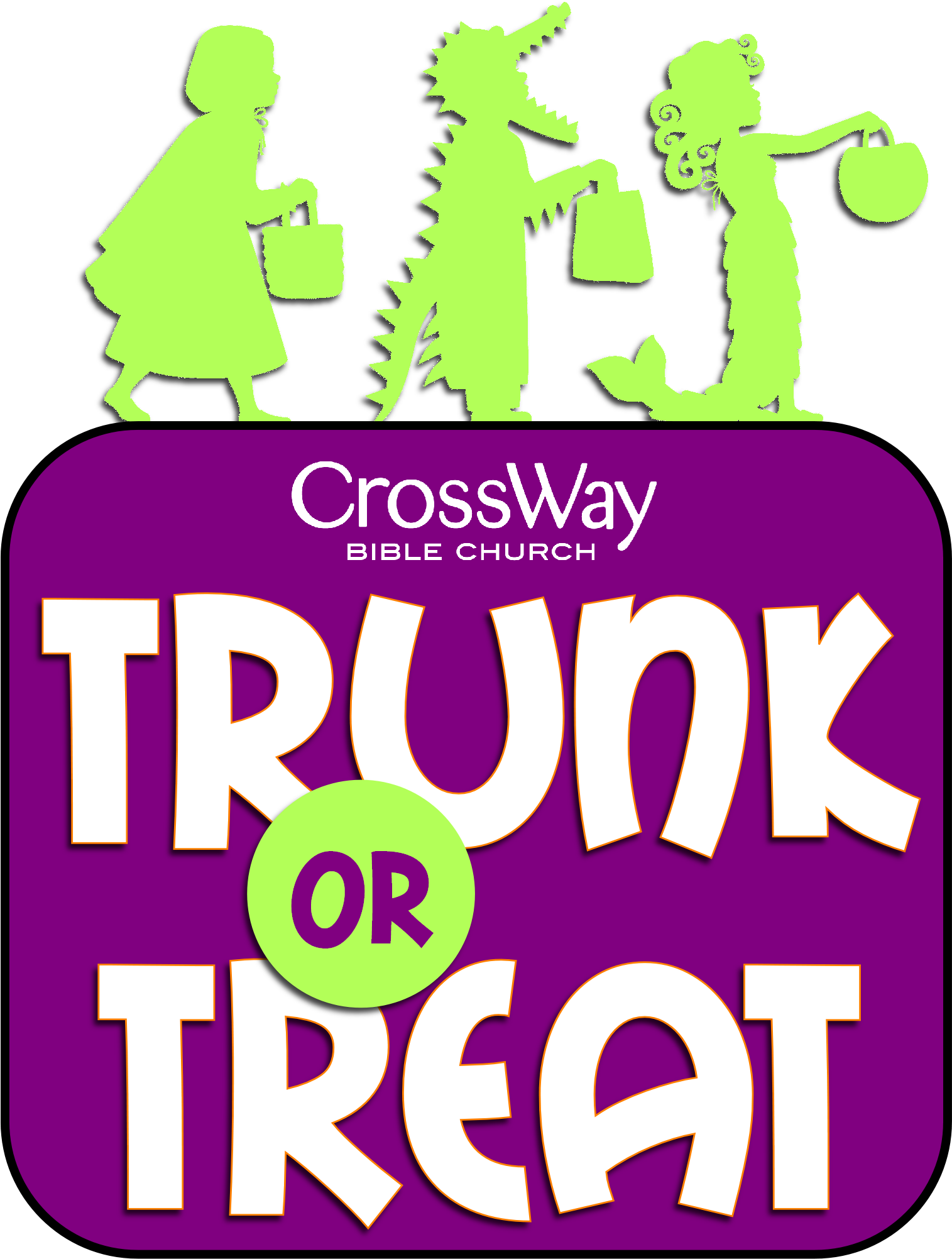 Trunk Or Treat (1700x2200), Png Download