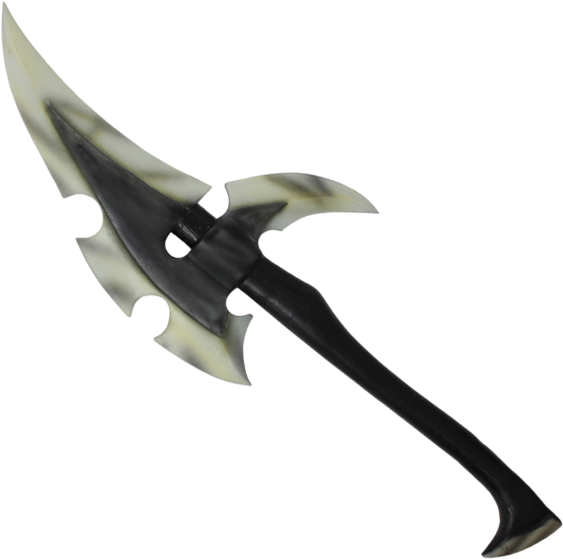 Dark Elven War Axe (850x850), Png Download