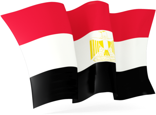 Egypt Waving Flag Png (640x480), Png Download