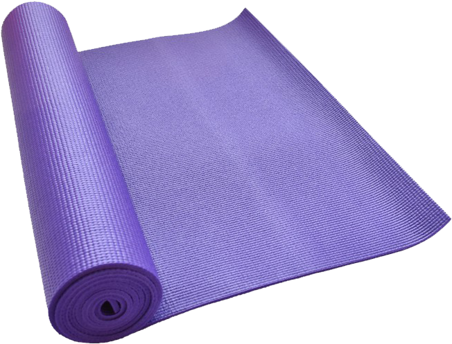 Bareneed Yoga Deep Purple - 6mm Yoga/pilates Mat - - Purple (800x600), Png Download