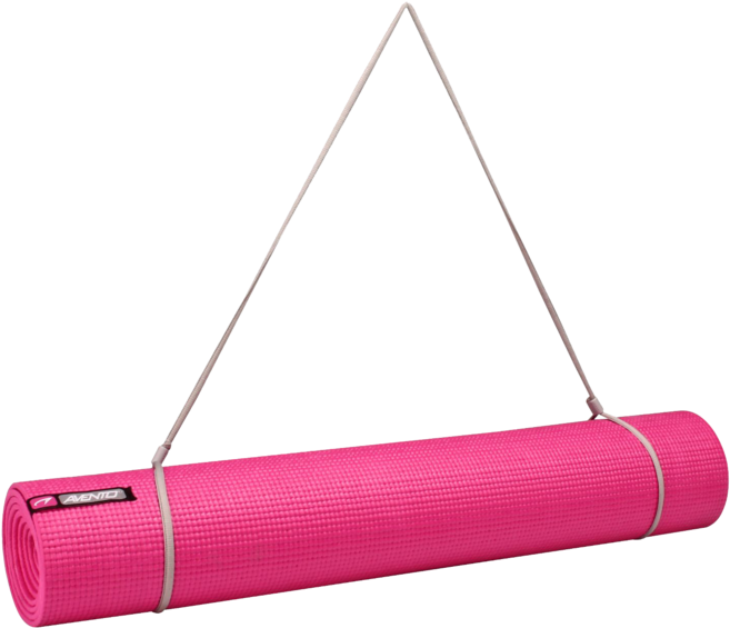Avento Yoga Mat Pink - Mat (678x600), Png Download