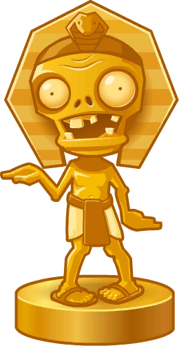 Ancient Egypt Trophy - Ancient Egypt Plant Zombie (260x502), Png Download
