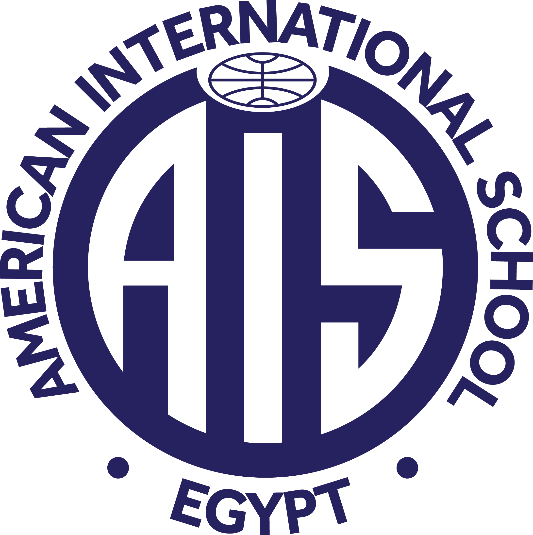 American International School In Egypt - American International School Logo (2164x2172), Png Download