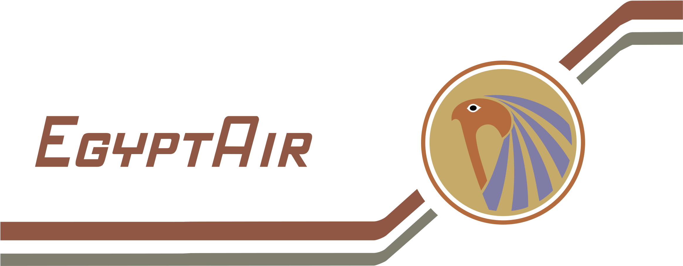 Egypt Air Logo Png Transparent - Egypt Air (2400x2400), Png Download