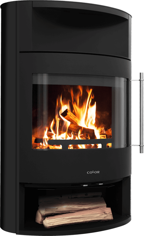 /kamini/j2/j2 Crni Celik - Fireplace (488x800), Png Download