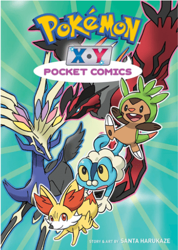 Pokemon Xyz Pocket Comics (1000x500), Png Download
