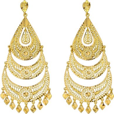 Arabian Earrings - Earring (390x390), Png Download