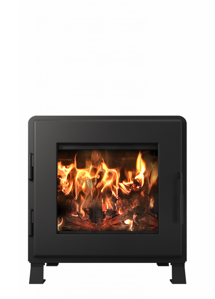 Nova Wood Stove Front Hero - Wood-burning Stove (736x1024), Png Download