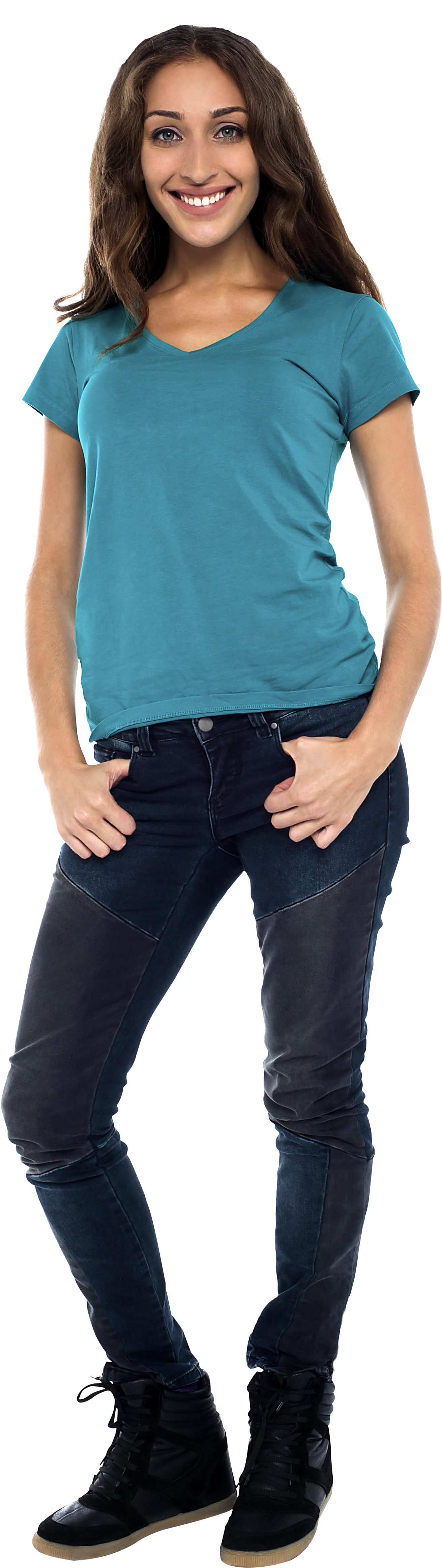Download HD Jeans Girl Png Transparent PNG Image - NicePNG.com, image size:1311x4647