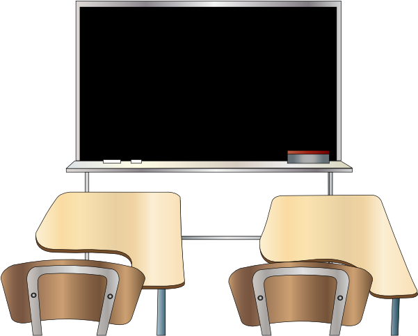 Classroom Clipart - Classroom Clip Art (600x507), Png Download