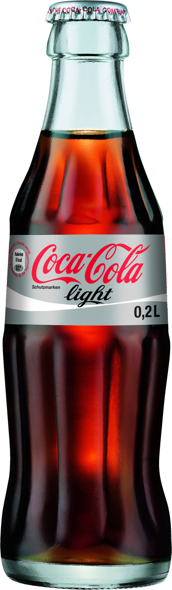 Cocacola Png Free Download - Coca Cola Zero Bottle (600x2060), Png Download