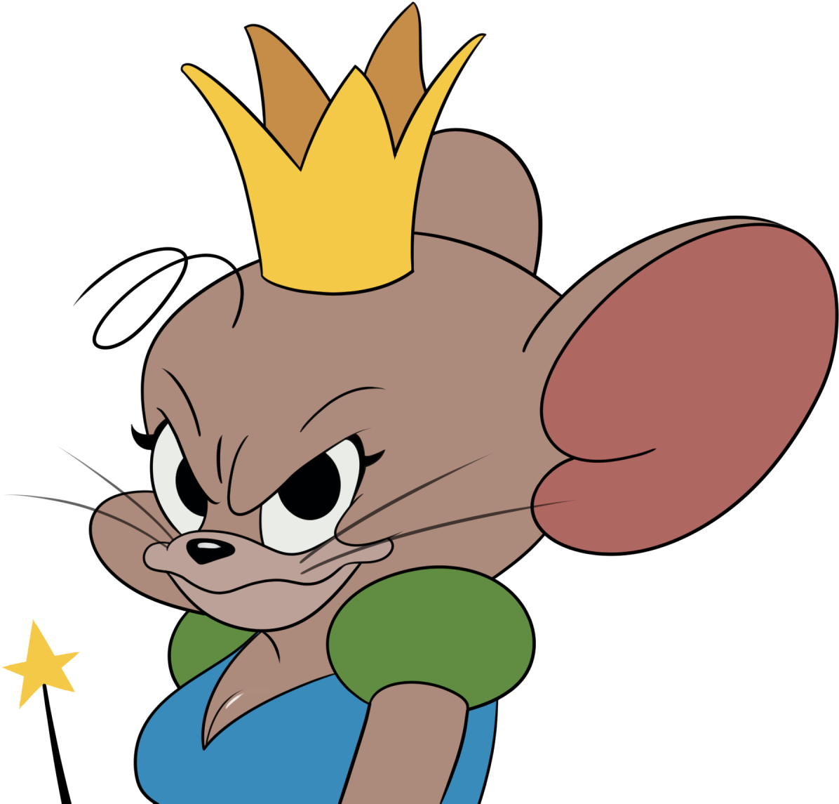 Evil Clipart Evil Grin - Tom And Jerry Mouse Fairy (1280x1280), Png Download