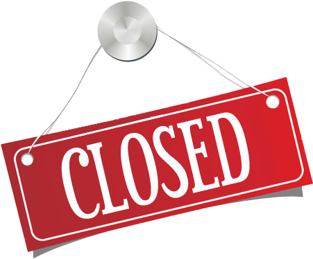 The Nebraska 150 Online Store Is Now Closed - Store Is Closed (450x385), Png Download