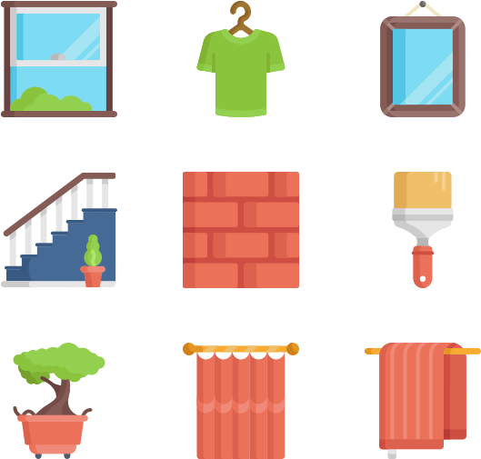 Homeware - Bookcase (600x564), Png Download