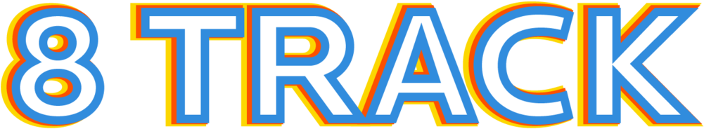 8trackcolor (1000x276), Png Download