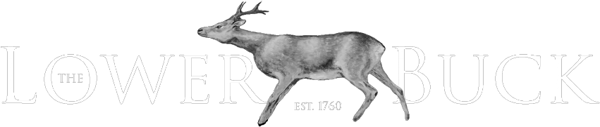 The Lower Buck Logo Waddington - Elk (1024x453), Png Download