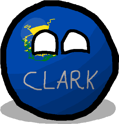 Clarkball - Saint Kitts And Nevis Countryball (450x450), Png Download