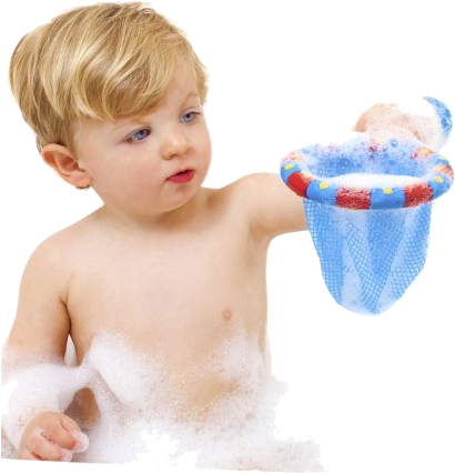 Baby Bath Png Image Background - Baby In Bath Png (441x446), Png Download