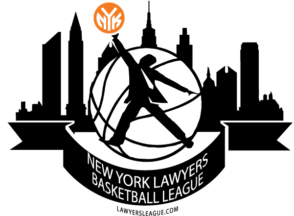 Lawyers League Logo - New York Corporate Basketball League (696x482), Png Download