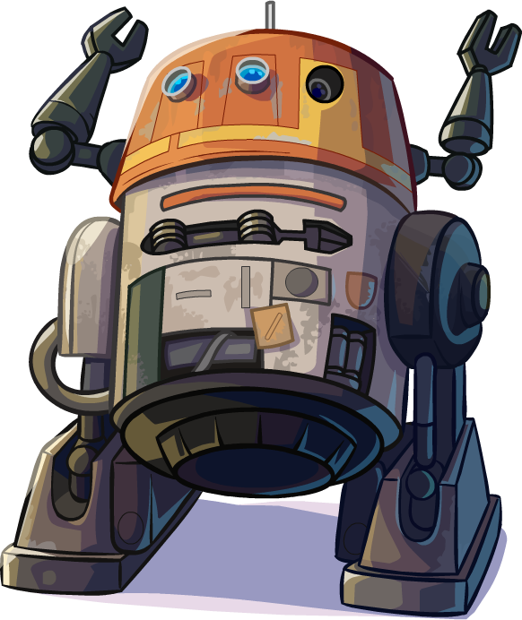 Chopper Rebels Takeover - Chopper Star Wars Art (582x692), Png Download