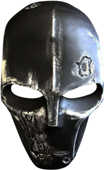 Iron Skull Mask (320x430), Png Download