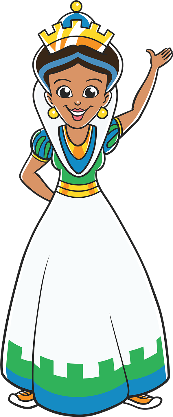 Queen-bella - Queen Bella (600x1452), Png Download