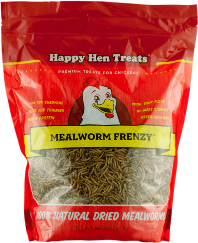 Mealworm Frenzy® - Happy Hen Treats Mealworm Frenzy (500x499), Png Download