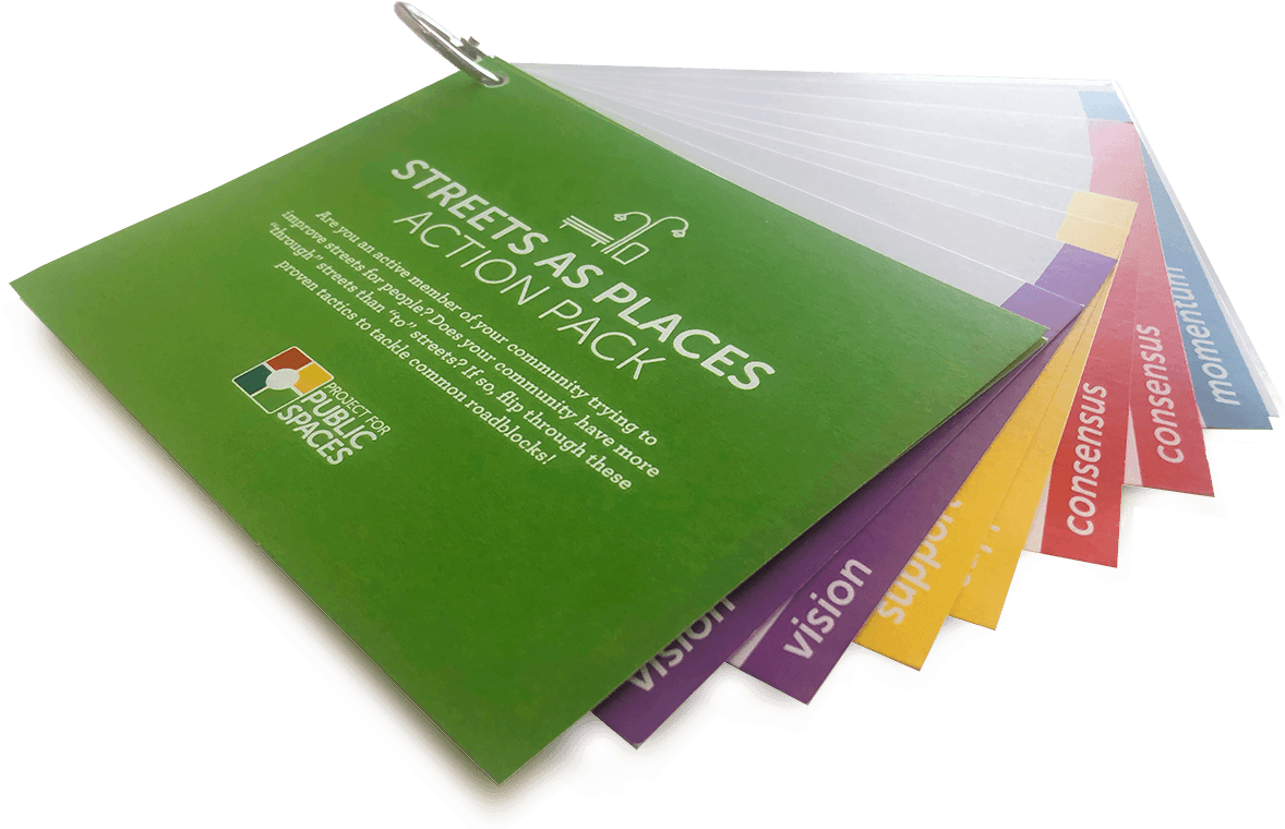 The Streets As Places Action Pack - Flyer (1200x793), Png Download