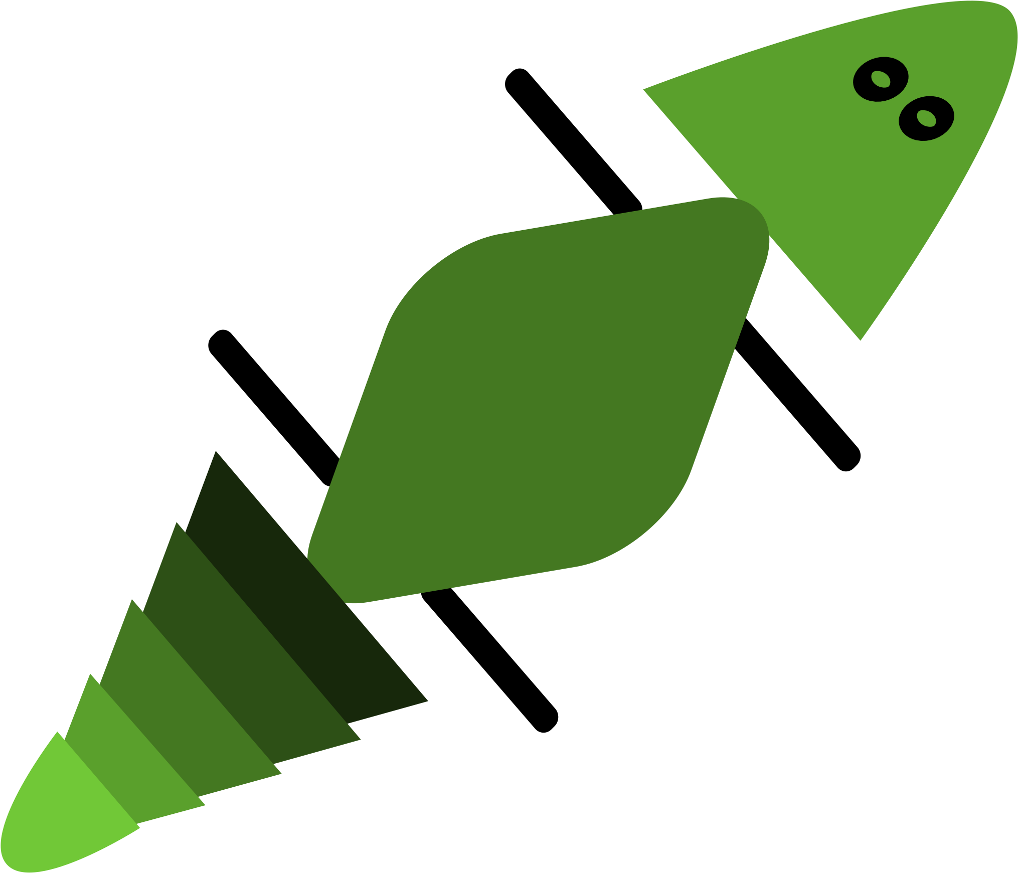 This Free Icons Png Design Of Gecko In Green (2400x2000), Png Download