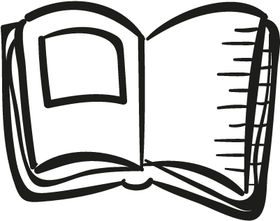 Opened Textbook Vector - Education (400x400), Png Download