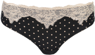 Enhanced Support Dotty Black & Nude - Undergarment (479x444), Png Download