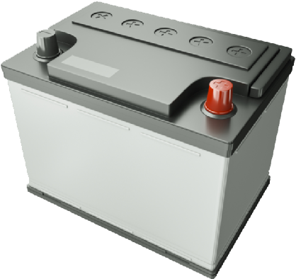 Automotive Battery Png Photos - Car Battery Png (555x416), Png Download