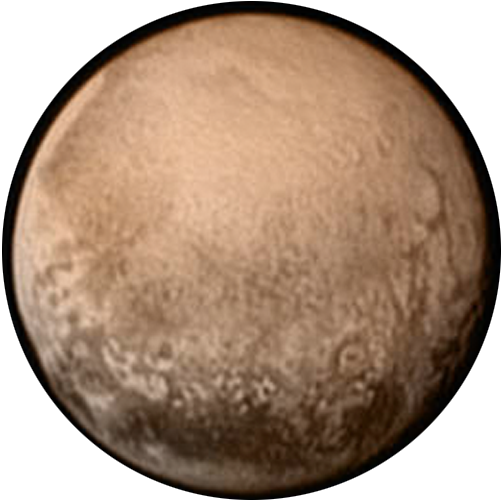 One Of The Latest Photos Of Pluto, Taken By The New - Poze Pluto Nasa (504x504), Png Download