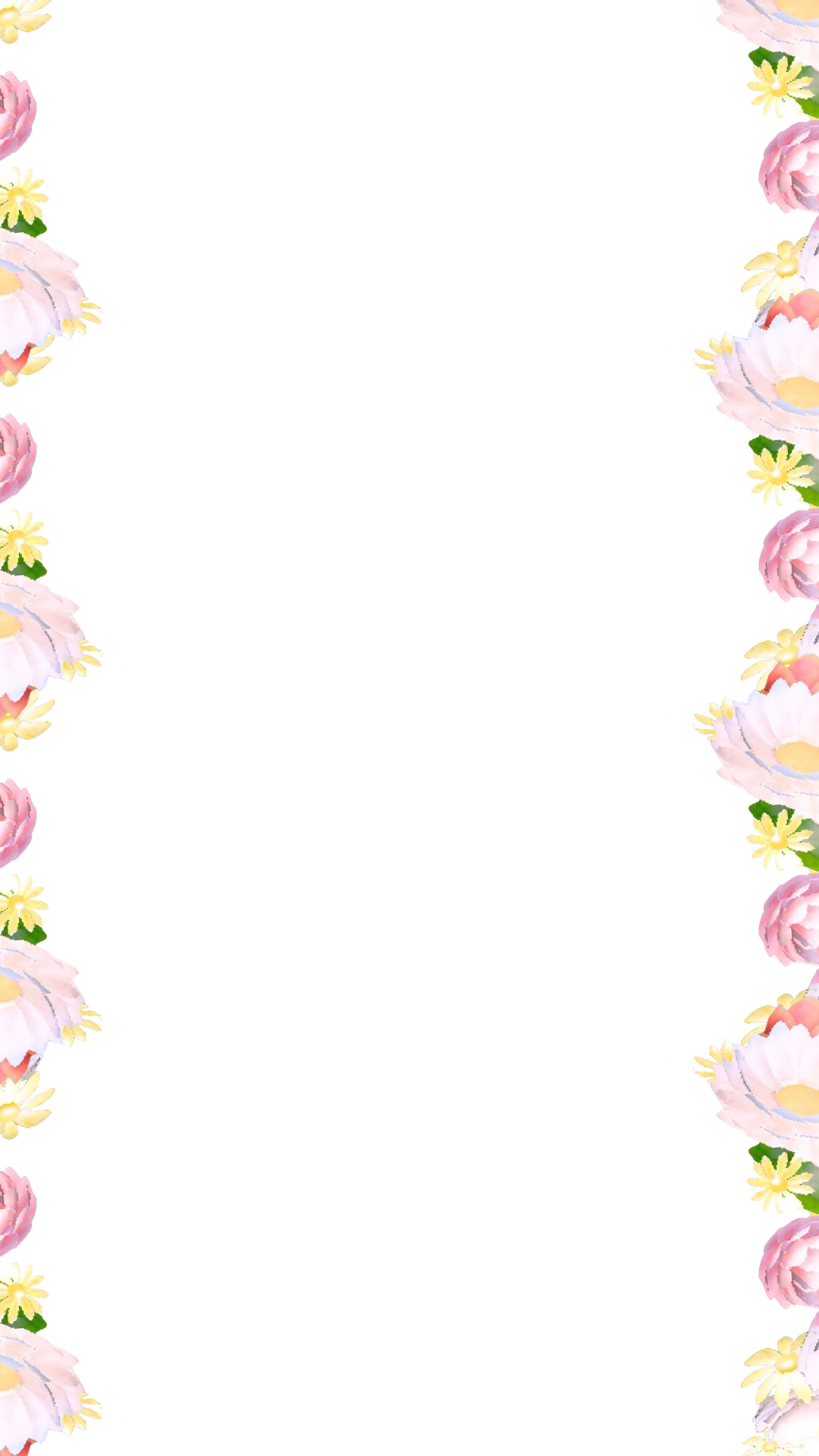 Flower Border Wedding Snapchat Filter Geofilter Maker - Snapchat Filters Borders (1080x1920), Png Download