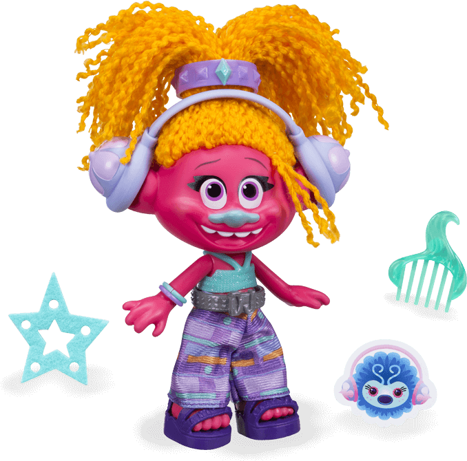 Trolls Dj Suki 9 Inch Figure (700x700), Png Download