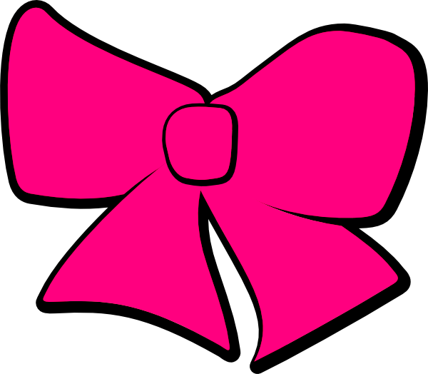 Hair Bow Clipart (600x524), Png Download