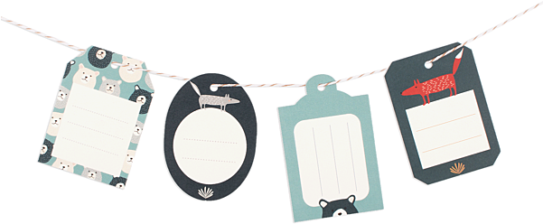 Winter Wonderland - Bear (600x256), Png Download