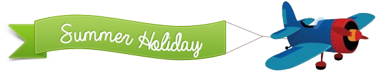 Title-summerholiday - Summer Holiday Sign Png (980x222), Png Download