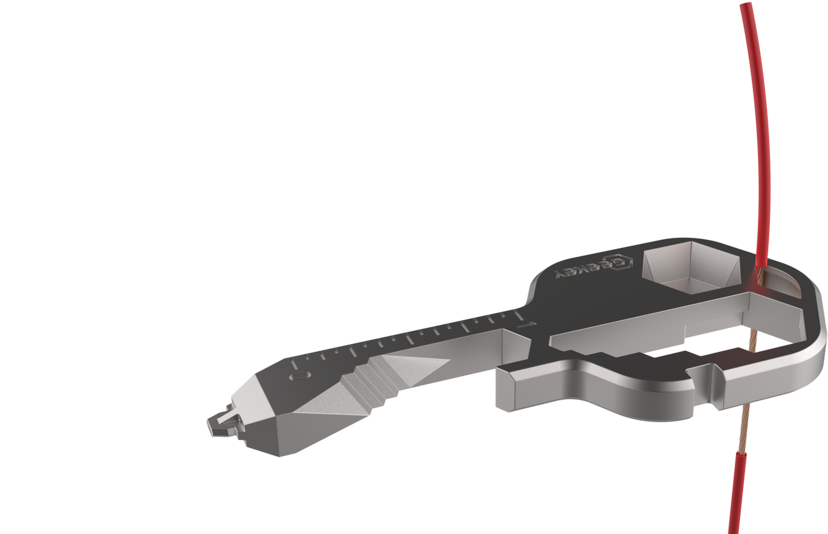 Geekey Wire Stripper Web 2000 - Wire Stripper (1000x537), Png Download