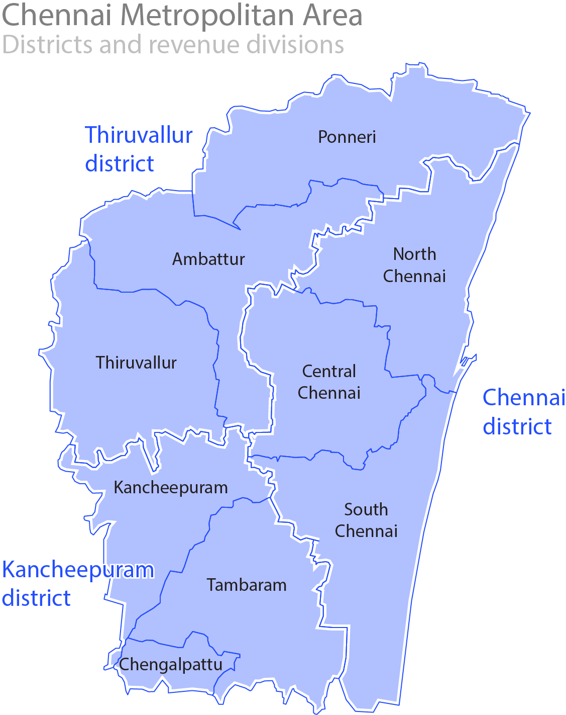 Original File - Chennai Metropolitan Area Expansion (1223x1514), Png Download