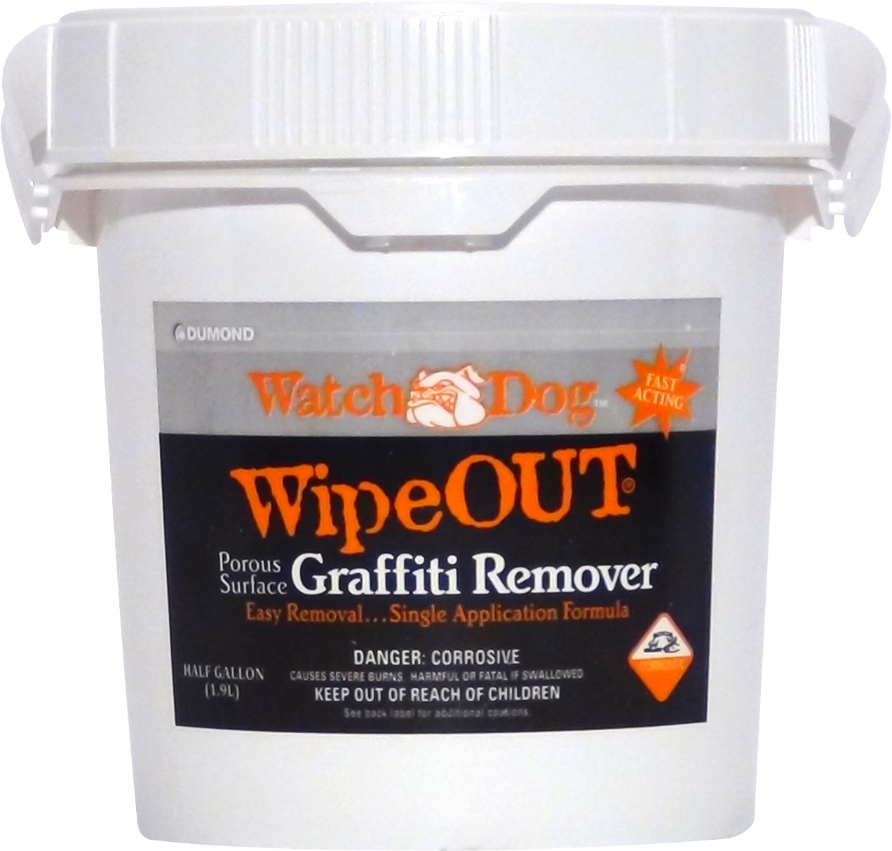 Watch Dog™ Wipe Out® Porous Surface Graffiti Remover - Dumond Wipe Out Graffiti Remover 950ml (1406x1288), Png Download
