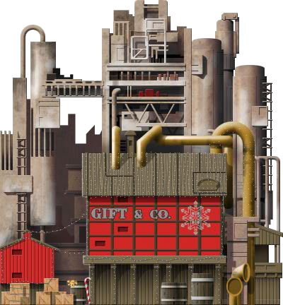 Toy Warehouse - Factory (400x432), Png Download