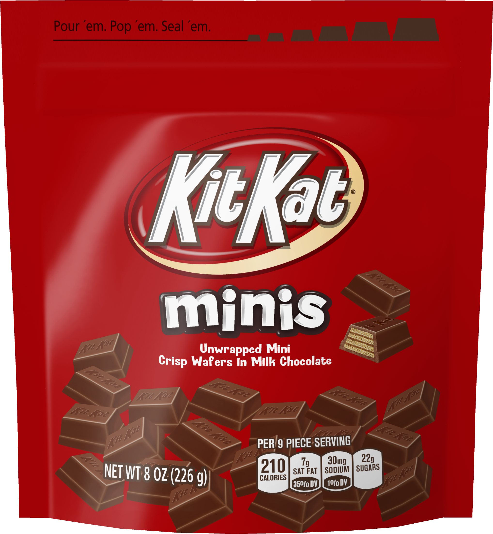 Kit Kat Minis (3000x3000), Png Download