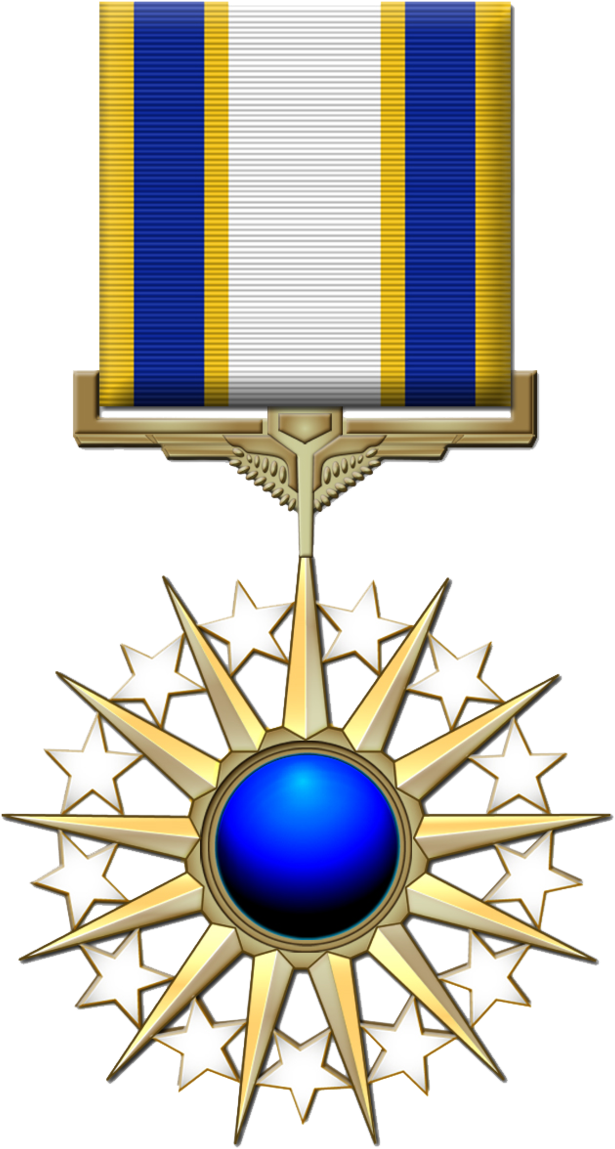 Awards And Decorations Of The United States Air Force - Air Force Distinguished Service Medal (640x1171), Png Download