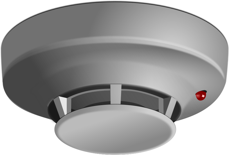 Png Download Alarm Clipart Smoke Detector - Smoke Detector Png (600x409), Png Download