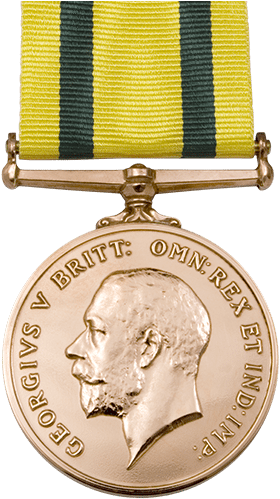 Territorial War Medal - War Medal Transparent Background (291x500), Png Download