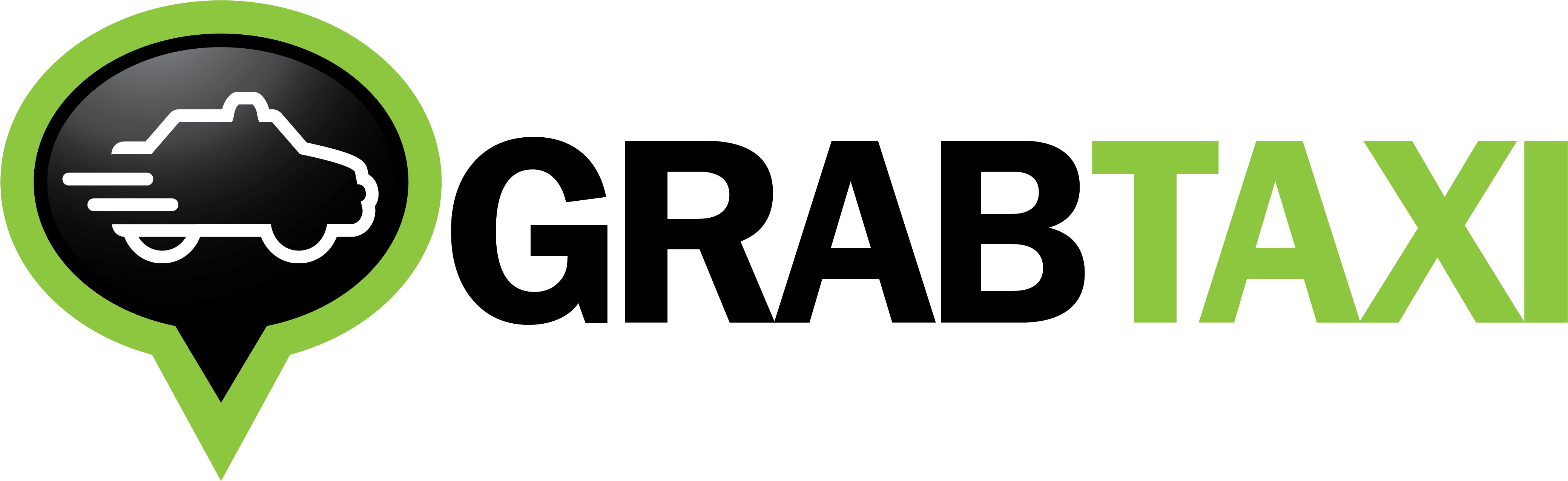 Grabtaxi Logo - Grab Taxi (4307x1424), Png Download
