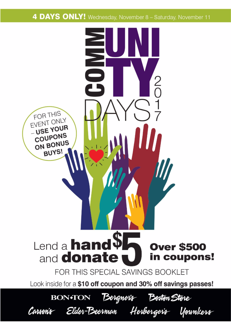 Download - Carson's Community Days 2017 (1000x1130), Png Download