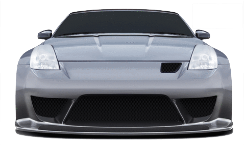 350z Jspec Front Bumper (500x500), Png Download