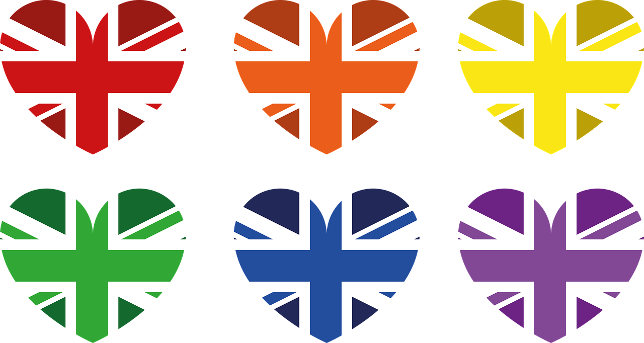 Uk Great Britain Flag - England Flag Vintage Vector (1280x682), Png Download